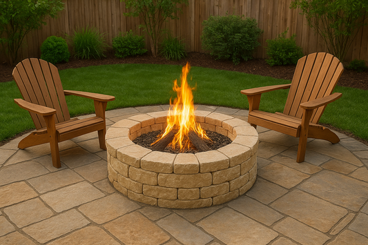 Build a Beautiful Backyard Fire Pit with PicayuneLandscape Supply